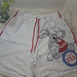 Looney Tunes Bugs Bunny Team USA Trunks, Size Large